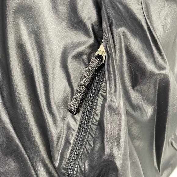 Prada Black/Green Hooded Quarter Zip Dress | Made in Italy - Picture 9 of 9